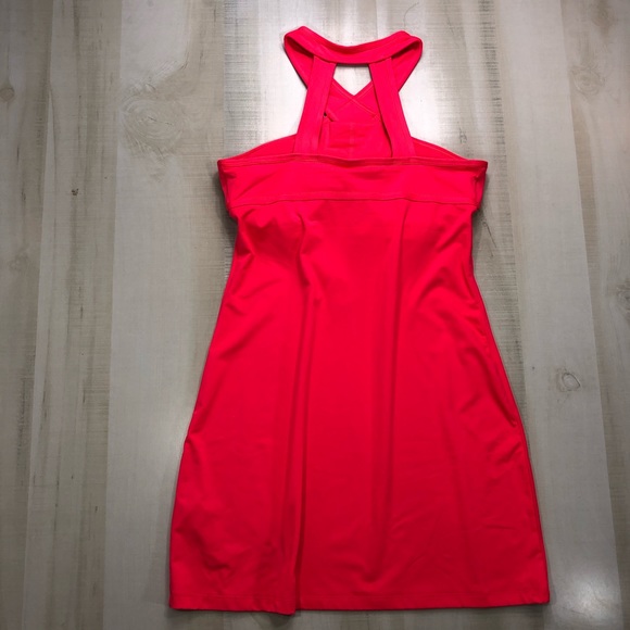 FABTETIC Pink Chicago Cross Halter Dress Size S - Picture 4 of 8